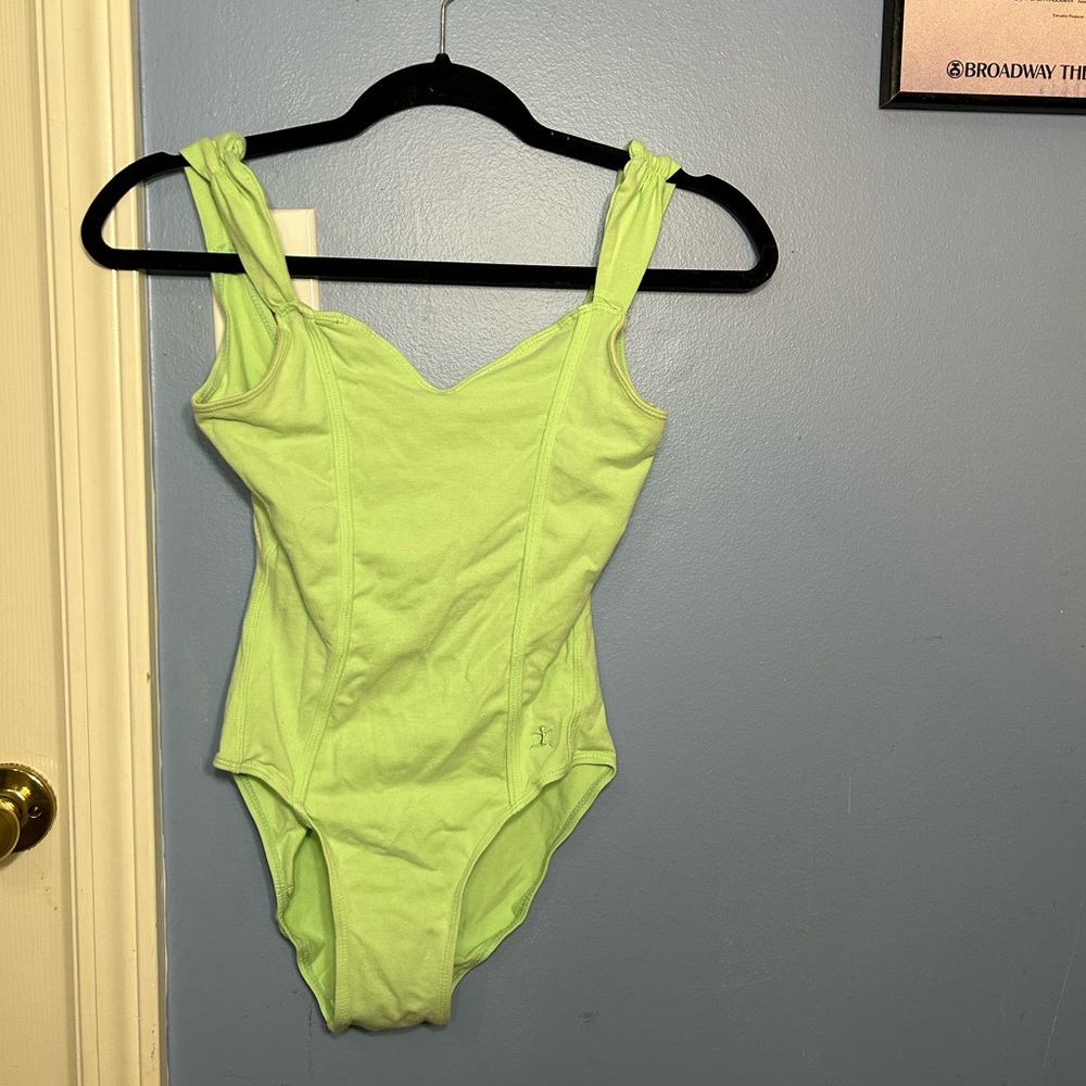 Danskin Mint Cotton Leotard